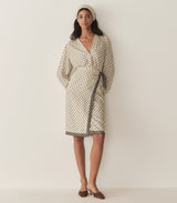 DELIA SKIRT -- RIVIERA FOULARD