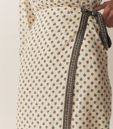 DELIA SKIRT -- RIVIERA FOULARD