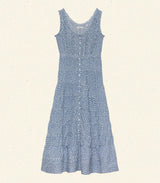 OTTESSA DRESS -- CORNFLOWER HILLSIDE BLOOM