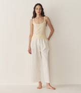 SHAE TANK -- CREME CITRON QUELLE JOLIE POINTELLE