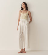 SHAE TANK -- CREME CITRON QUELLE JOLIE POINTELLE