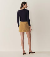 COURTNEY SKIRT -- LIGHT CAMEL